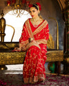Saree - Red 1747
